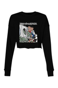 Richie Rich Womens Crop Crew Fleece