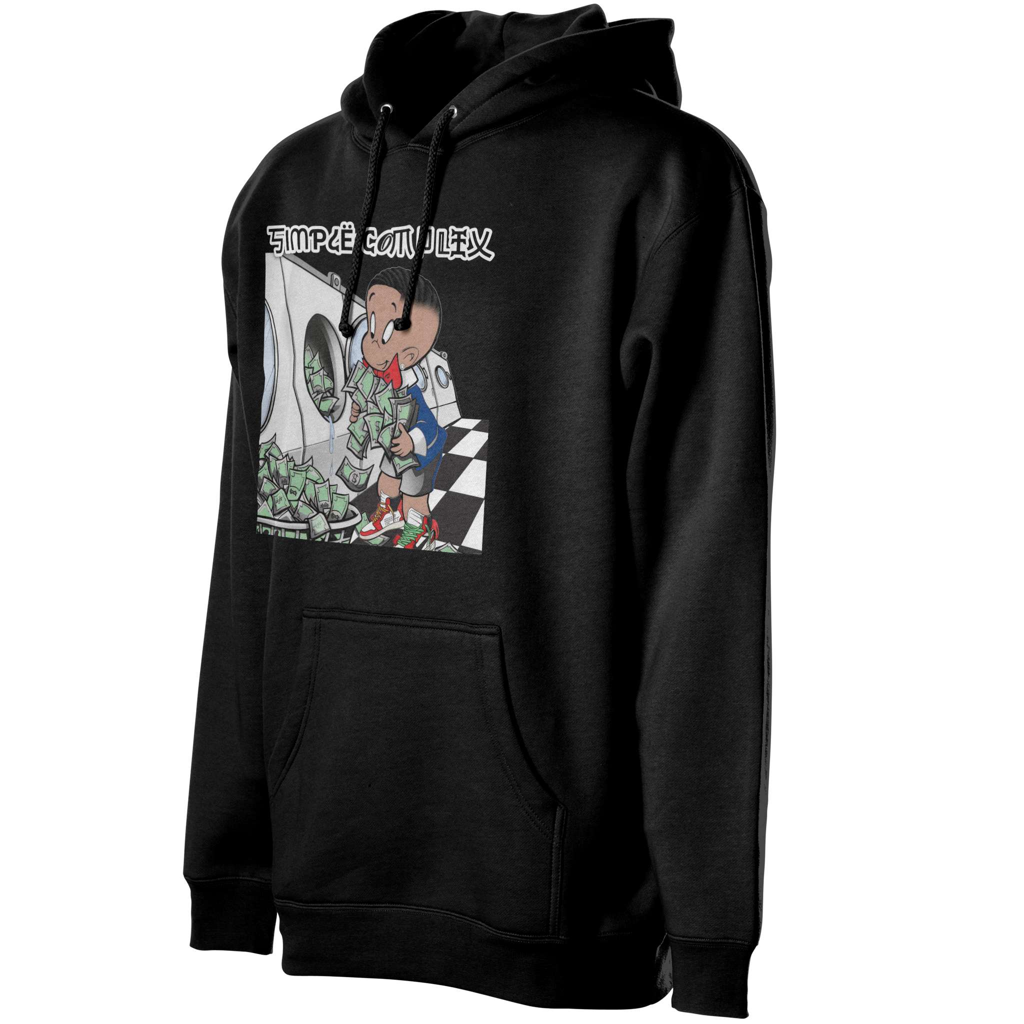 Richie Rich Heavy Blend Black Hoodie 