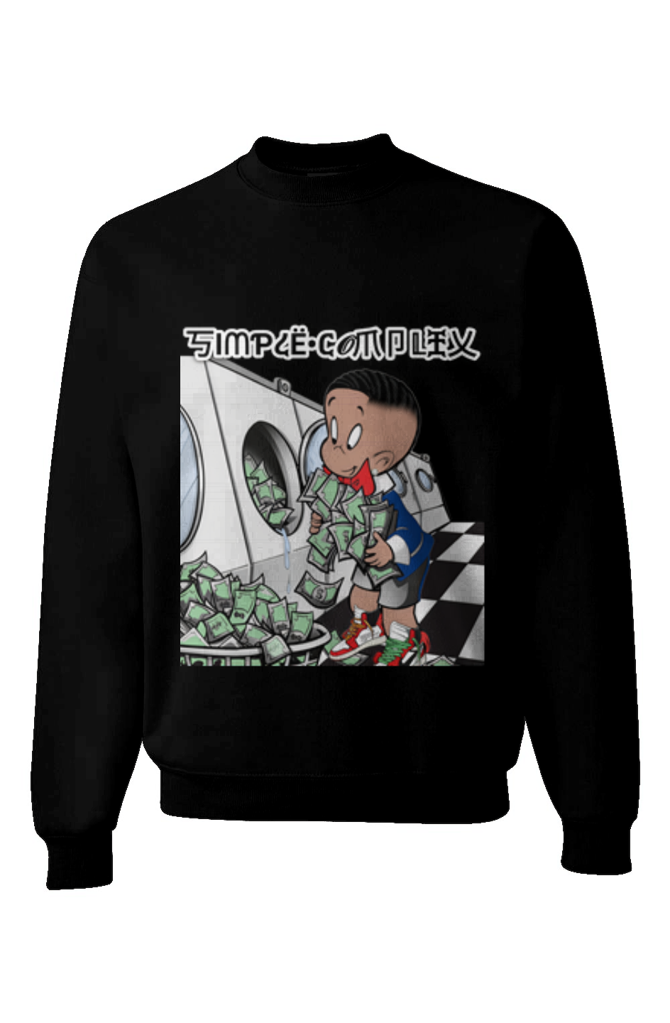 Richie Rich Mens Crewneck Sweatshirt