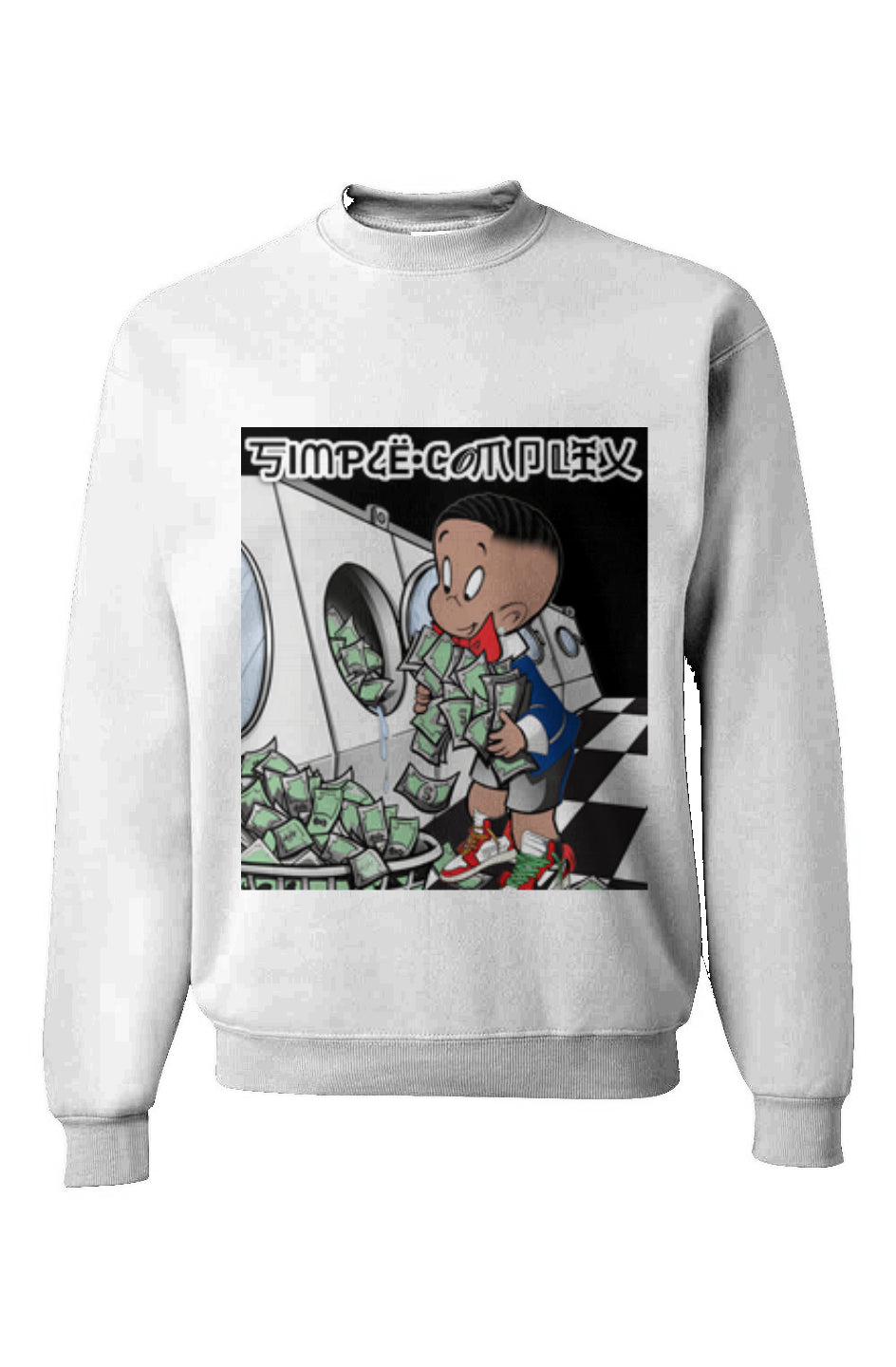 Richie Rich Mens Crewneck Sweatshirt