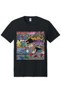 Black Bart Simpson Graffiti Unisex Ring Spun T-Shirt